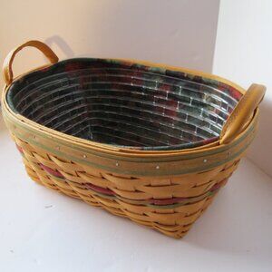Longaberger 2001 Autumn Reflections Large Daily Blessings Basket